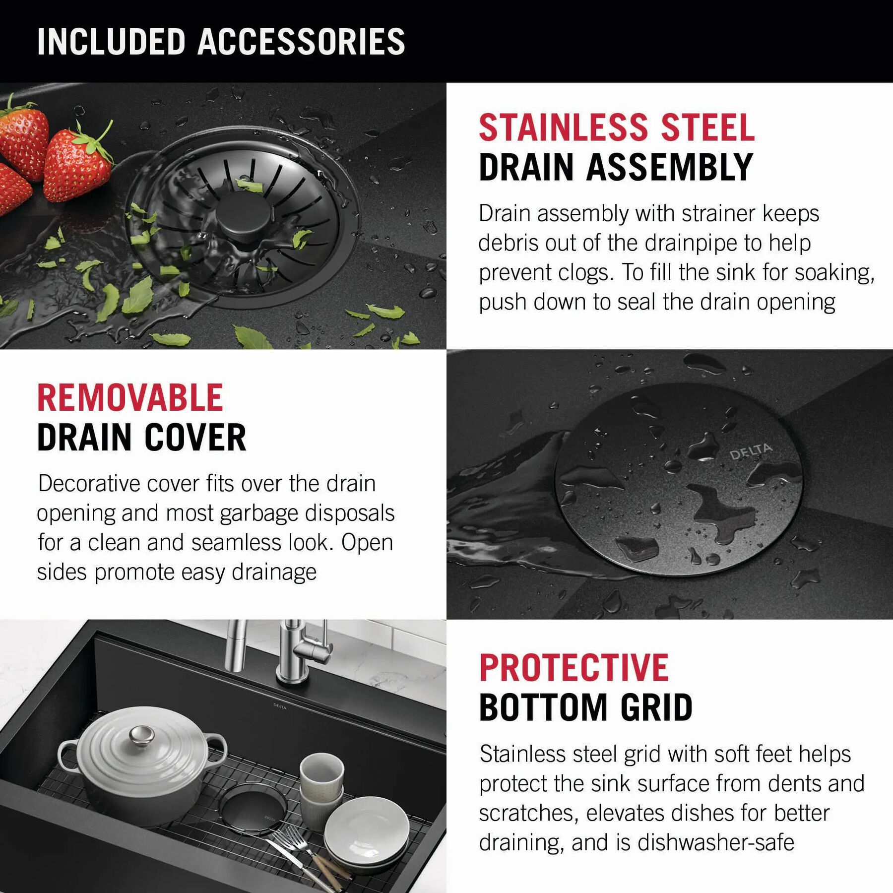 33&rdquo; Retrofit Farmhouse Apron Front 16 Gauge Workstation Kitchen Sink Single Bowl in with WorkFlow&trade; Ledge and&nbsp;Accessories for Top Mount Drop-In Installation